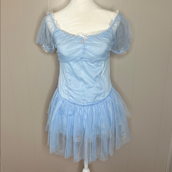 NWT Dolls Kill Leaps N' Bounds Mini Dress Size M